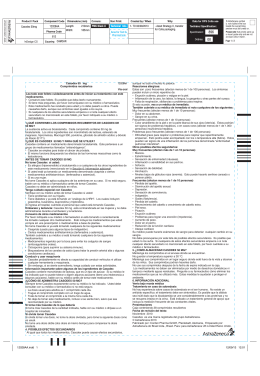 MOINS. CASODEX 50mg Comprimido recubierto (bilingüe).