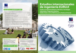 Estudios internacionales de ingeniería EURUJI