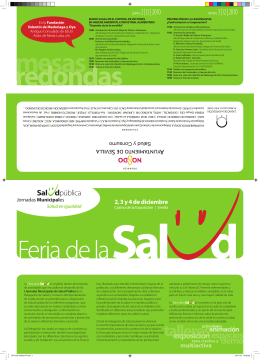 talleres - Red Española de Ciudades Saludables