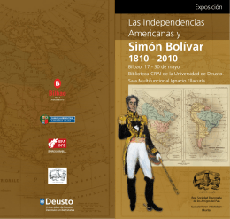 Simón Bolívar 1810
