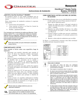 Ademco OmniSmart Installation Manual