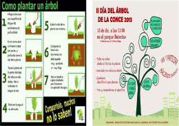 Enlace a folleto ¿Cómo plantar un árbol?