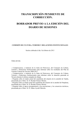 borrador - Parlamento de Navarra
