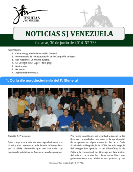 Noticias SJ 30 de junio 2014