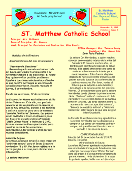 ST. Matthew Catholic School