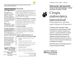 Cirugía endoscópica nasosinusal