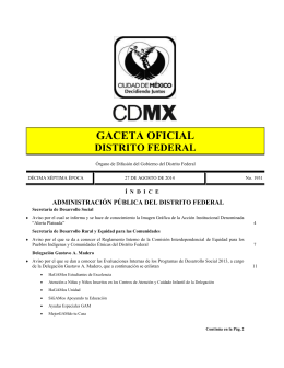 GACETA OFICIAL - Secretaría de Salud