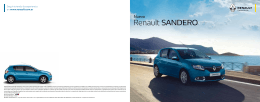 Catálogo del Nuevo Renault Sandero
