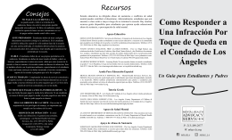Como Responder a Una Infracción Por Toque de Queda en el