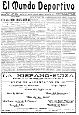 SENSACIONAL - Mundo Deportivo