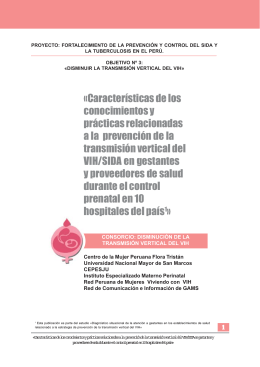 INFORME VIH-TRANSMISION VERTICAL ULTIMO