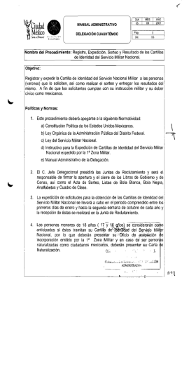documento - Delegación Cuauhtémoc