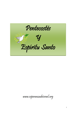 04. Pentecostés y Espíritu Santo