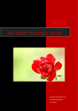 2012 - The Robert McAngus Group