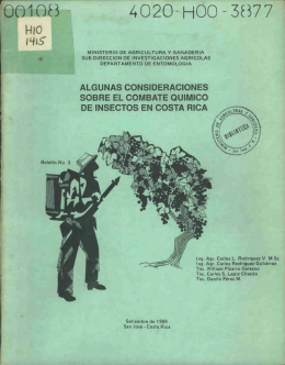 0103 - Ministerio de Agricultura y Ganadería