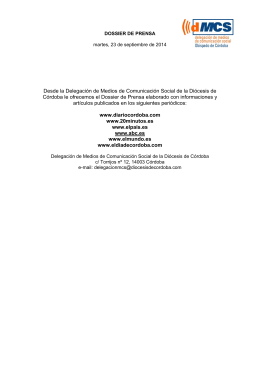 20140923 Dossier de prensa
