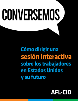 sesión interactiva - AFL-CIO