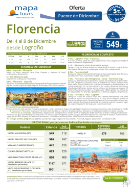Florencia - TravelOfertas