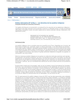 Página 1 de 21 Folleto informativo Nº 9/Rev.1