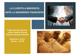 presentación - Revista de Derecho del Mercado Financiero RDMF