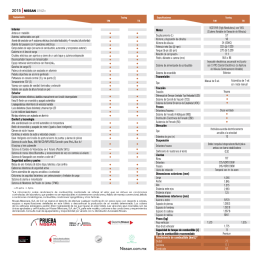 Especiﬁcaciones - NissanNews.com
