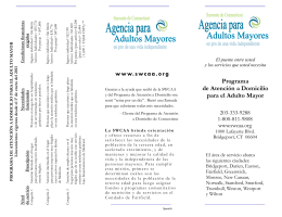 Programa de Atención a Domicilio para el Adulto Mayor www.swcaa