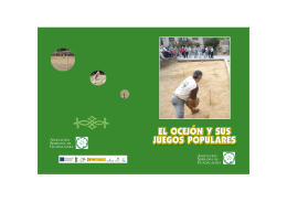 Juegos Populares Ocejón - Asociación Serranía de Guadalajara
