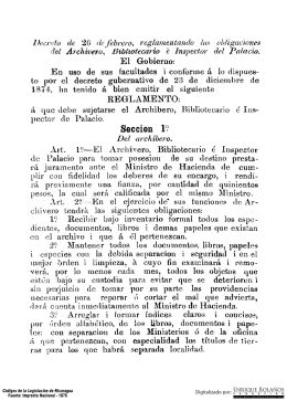 26 de Febrero 1875 - Biblioteca Enrique Bolaños