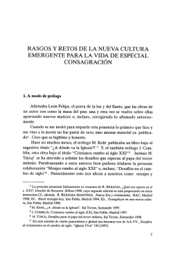 rasgos y retos de la nueva cultura emergente