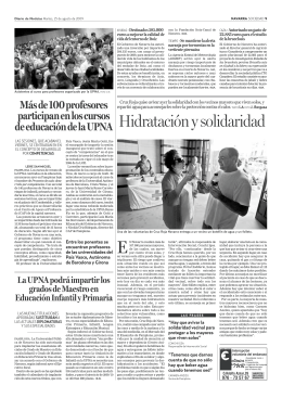 Diario de Noticias 25 de agosto