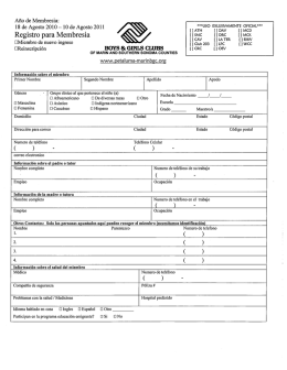Registro para Membresm [1 SMC [ 1`DRC n MCK