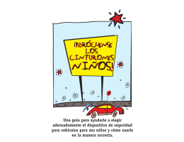 asientos de seguridad para niños