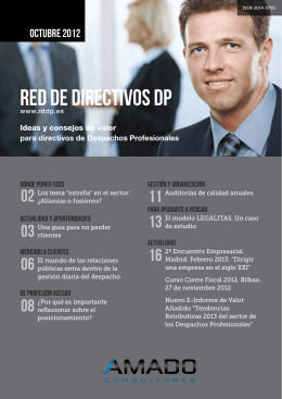 News Red de Directivos DP. Octubre 2012
