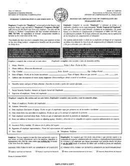 State of California Department of Industrial Relations