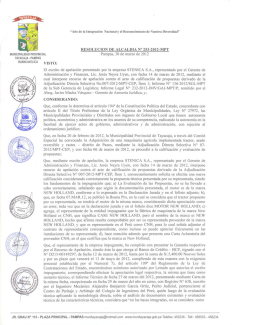 RESOLUCION DE ALCALDIA N“ 25340I2