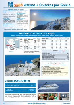 Atenas + Cruceros por Grecia