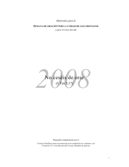 Materiales - World Council of Churches