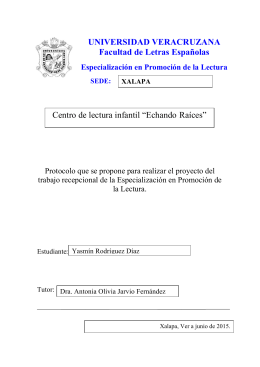 Protocolo - Universidad Veracruzana