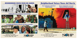 Neighborhood Voices/Voces del Barrio