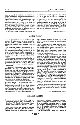 hemos leído - Universidad de Chile