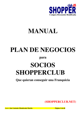 Si estas interesado en conseguir una franquicia lee te el Manual del