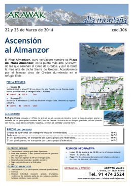 306.Ascensión al Almanzor Marzo 2014