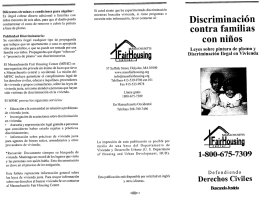 Diferentes términos o condiciones para alquilar: