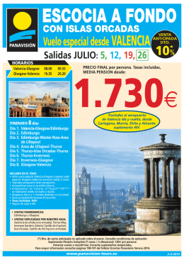 ESCOCIA A FONDO
