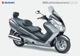 Catálogo de la Suzuki Burgman 250