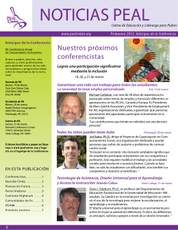 NOTICIAS PEAL - The PEAL Center