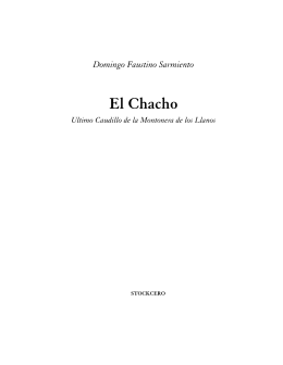 El Chacho - Stockcero