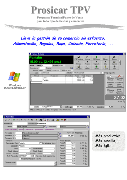 Descargar folleto en PDF - Doscar Software de Gestion y TPV,s