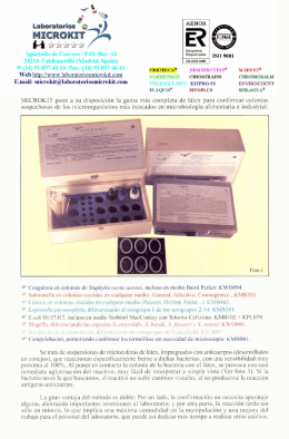 látex - Laboratorios MICROKIT