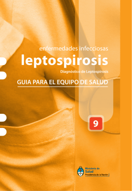 leptospirosis - Ministerio de Salud